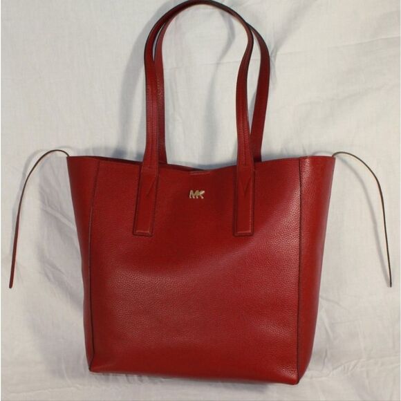 Michael Kors Cherry Red Tote - Picture 1 of 8